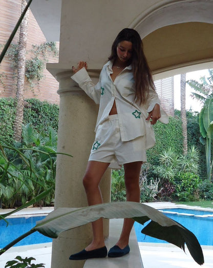 CHAMPAGNE SUMMER SHORTS