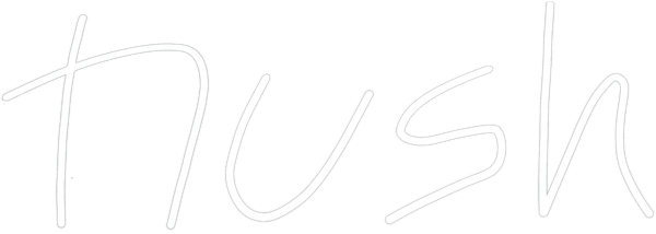 Nush Logo in White